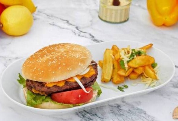 Greek Beef Burger