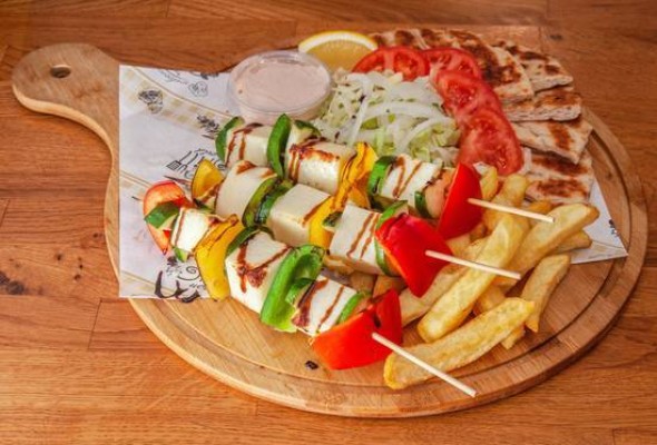 Halloumi Skewer